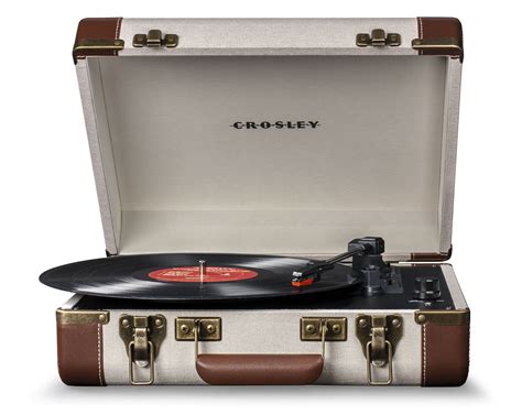 crosley brown record player